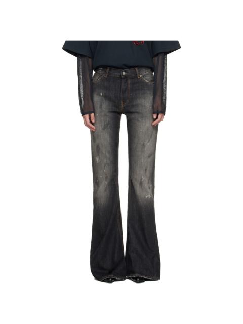 Acne Studios Black 2025F Fitted Jeans