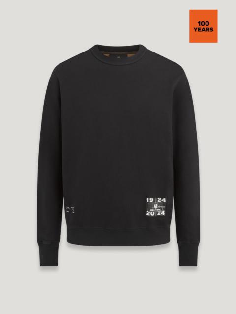 Belstaff CENTENARY APPLIQUE LABEL SWEATSHIRT