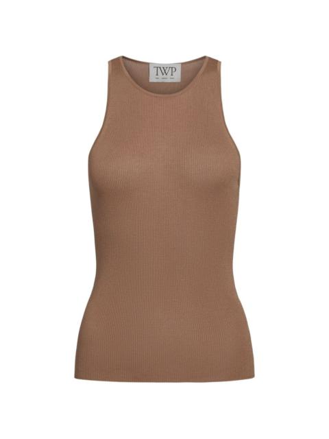 TWP Harbor fine-ribbed tank top