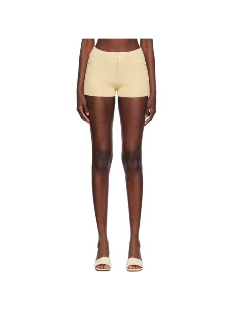 AYA MUSE Beige Lysi Shorts