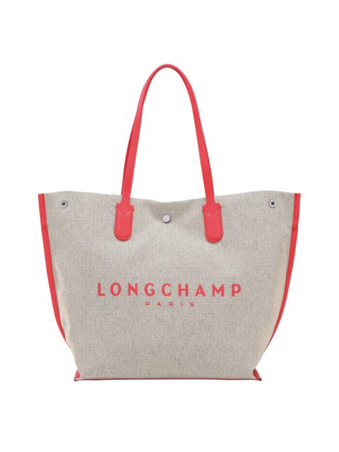Longchamp Essential L Tote bag Strawberry - Canvas
