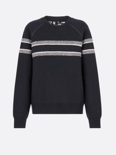 Dior Reversible Round-Neck Sweater