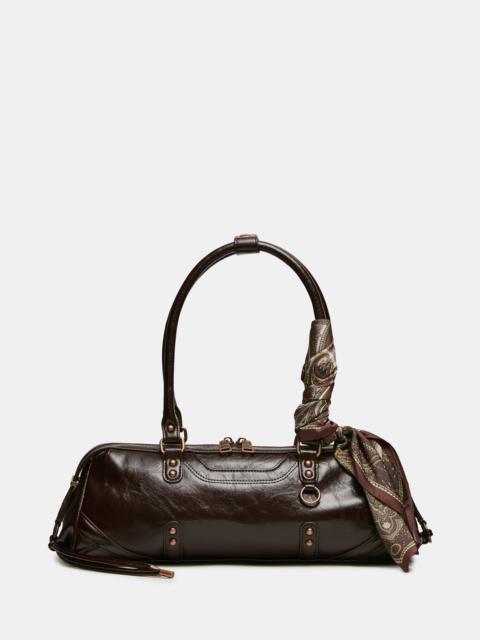 STEVE MADDEN CIERRA BAG DARK CHOCOLATE