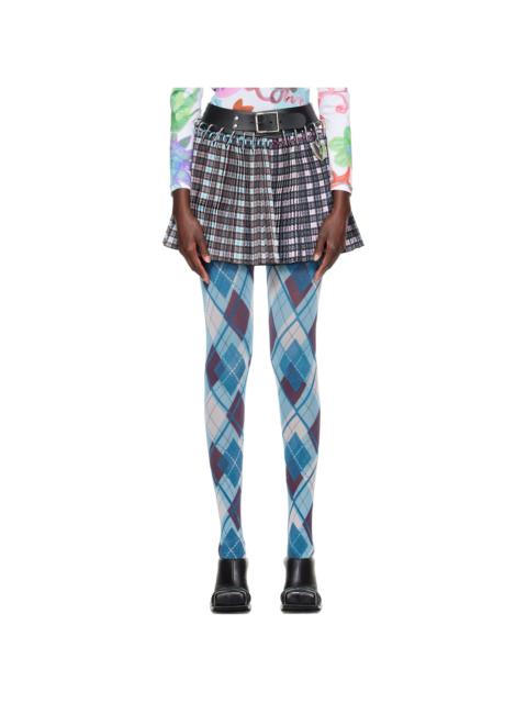 Chopova Lowena Multicolor Plugged Carabiner Miniskirt