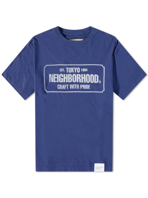NEIGHBORHOOD Neighborhood Sulfur Dye Logo T-Shirt
