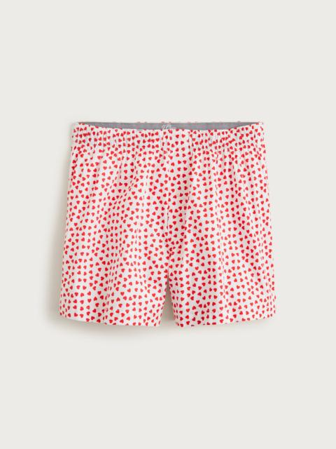 J.CREW Printed boxers in cotton