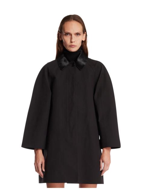 FFORME Black Linen and Cotton Jacket