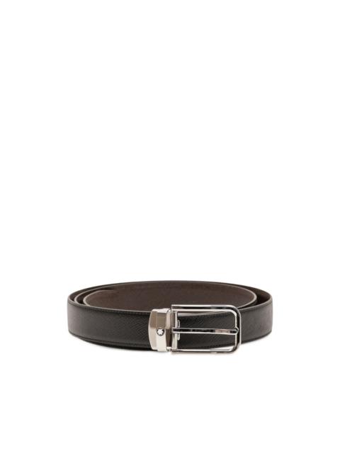 Montblanc reversible cross-grain belt