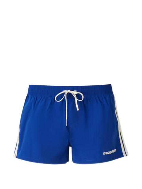 DSQUARED2 striped sunset chaser swim short
