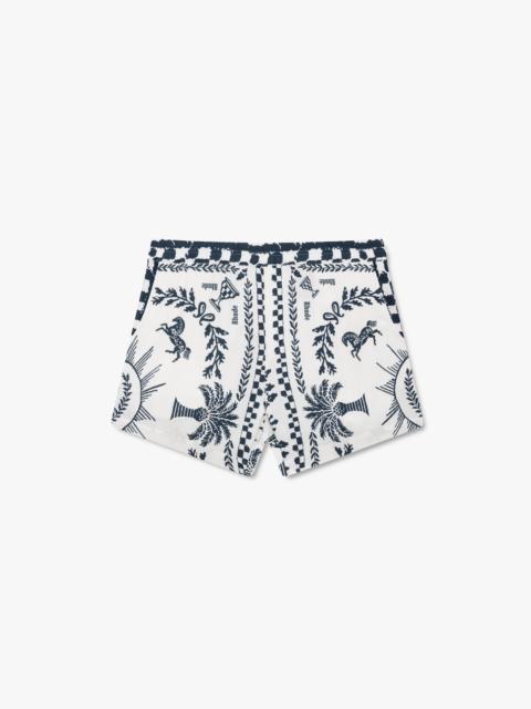 Rhude REGISTA TILE PJ SHORTS