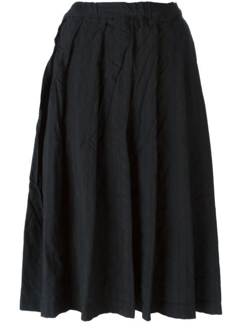 Comme des Garçons Comme des Garçons creased pleated skirt