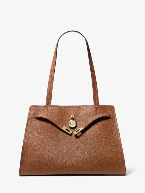 MICHAEL KORS Hamilton Moderne Large Leather Tote Bag