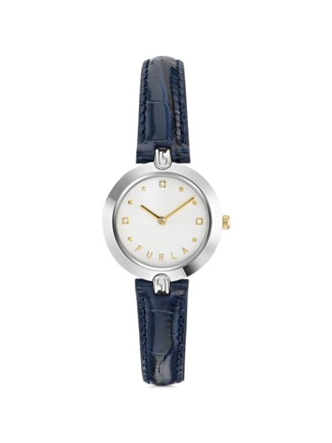 FURLA Logo Links 28mm watch