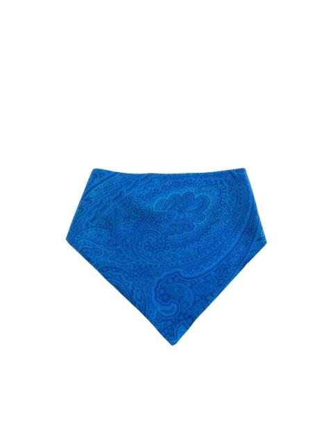 Etro paisley button scarf