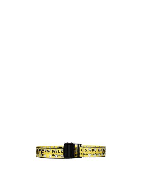 Off-White Regular belts Fabric Yellow Black