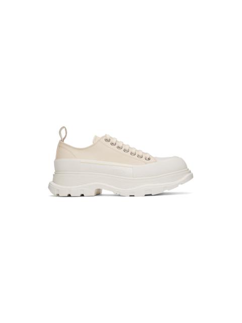 Alexander McQueen Off-White Tread Slick Sneakers