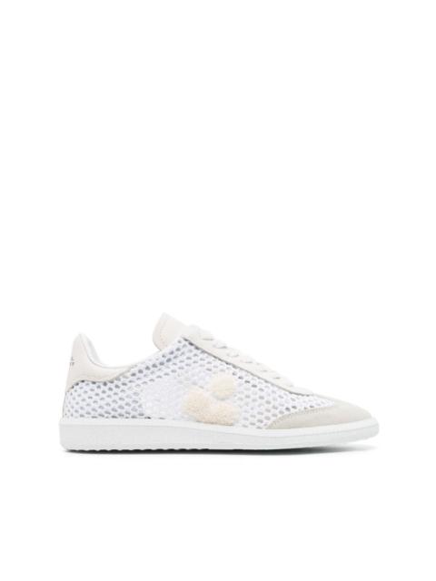 Isabel Marant crochet-knit panelled low-top sneakers