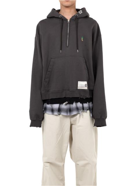 Triple Layered Half-zip Hoodie