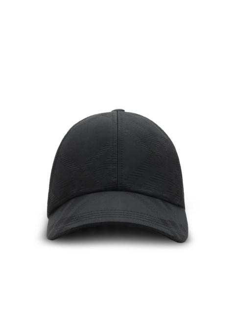 Burberry check baseball cap