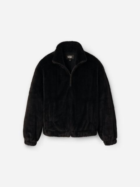 UGG ® Women's Tash Faux Fur Jacket Tops in Black