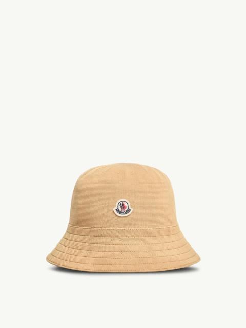 Moncler Logo Patch Bucket Hat