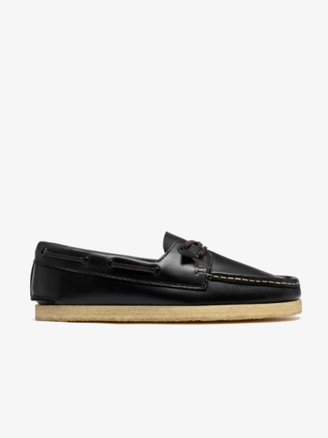 Clarks Originals Godney Boat Black Leather