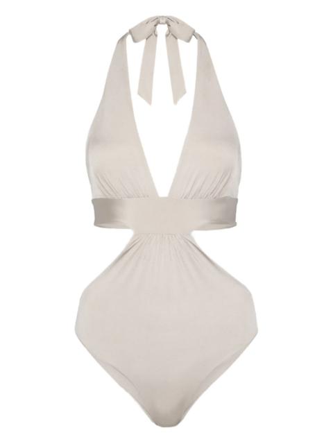 Max Mara cut-out swimsuit