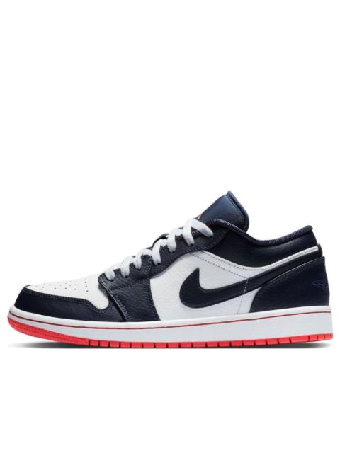 Air Jordan 1 Retro Low 'Obsidian Ember Glow' 553558-481