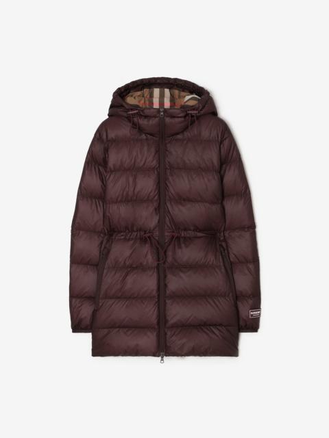 Burberry Nylon Hooded Puffer Coat