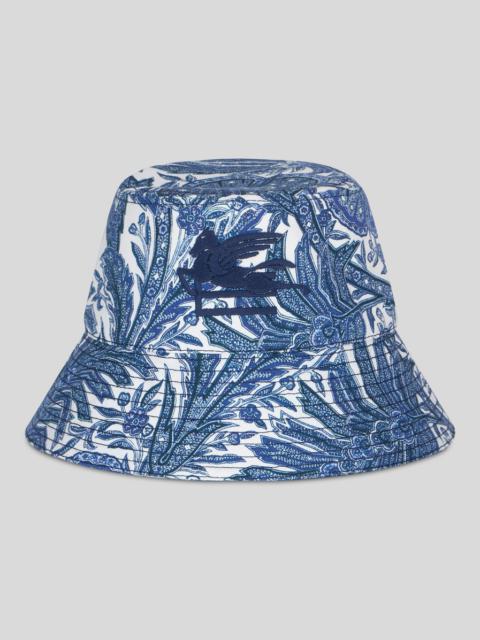 Etro BUCKET HAT WITH PRINT