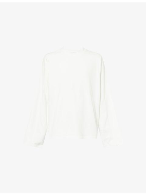 entire studios Long-Sleeve Relaxed Cotton-Jersey T-Shirt