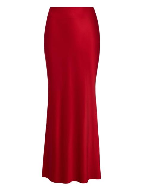 THE SEI slip midi skirt