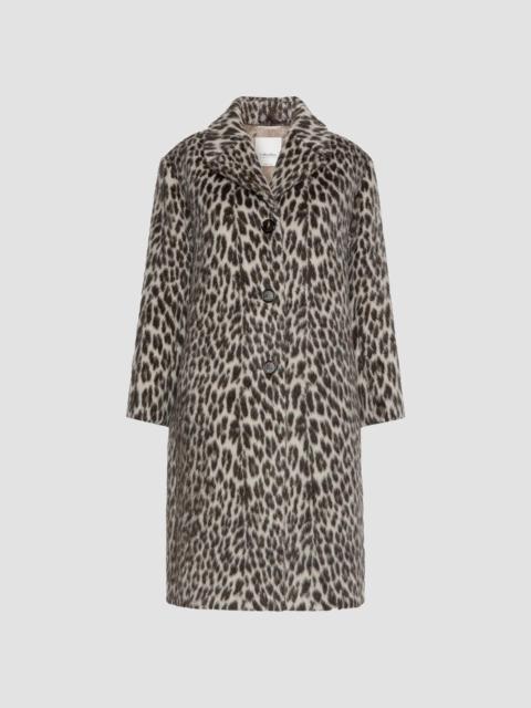Max Mara Women's Soft Textured Jacquard Coat - Ecru