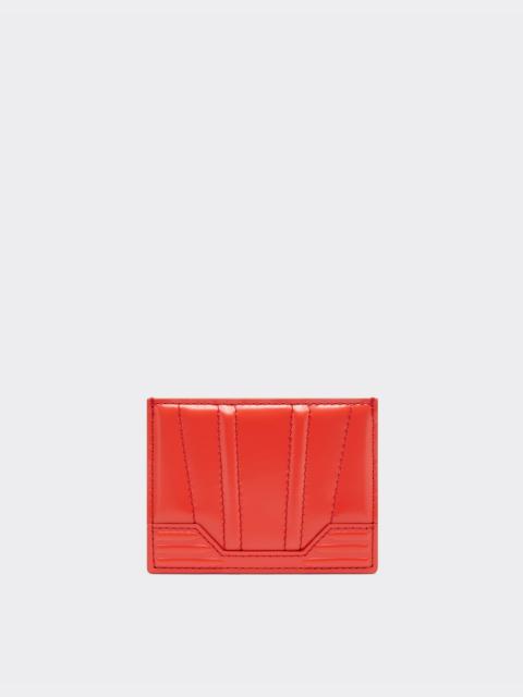 Ferrari GT Ferrari brushed leather card holder with livery motif