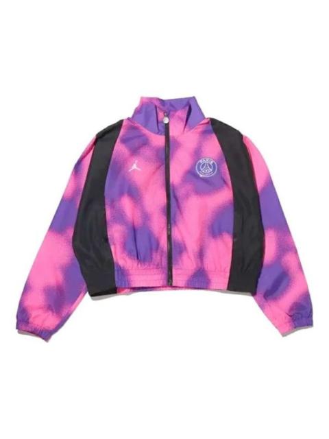 Jordan (WMNS) Air Jordan x PSG Warm Up Jacket 'Purple' CZ7504-510