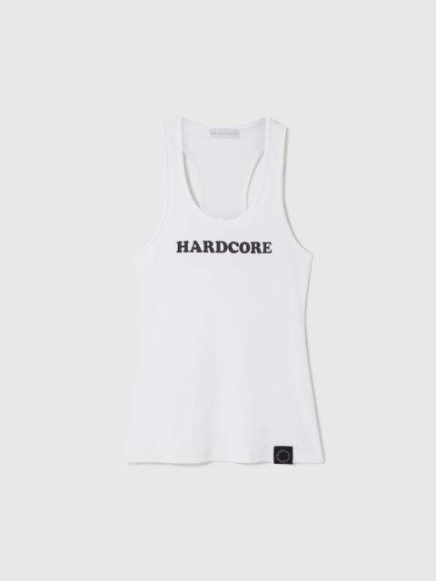 Stella McCartney Hardcore Slogan Tank Top