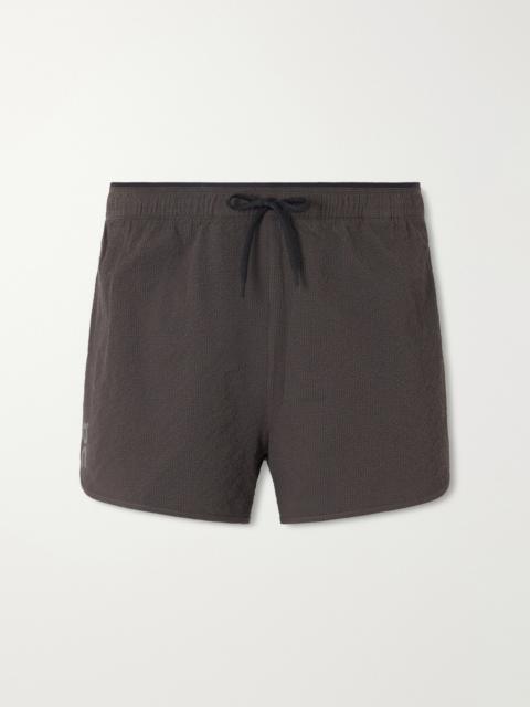 On Performance Volt Crinkled-Jacquard Recycled-Shell Running Shorts