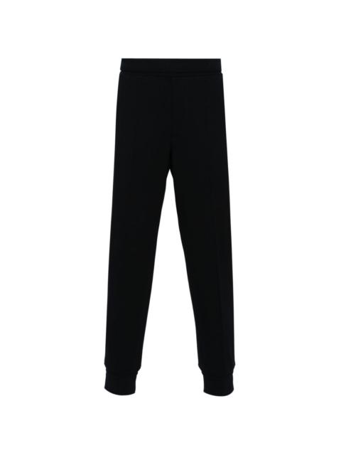mid-rise tapered track trousers