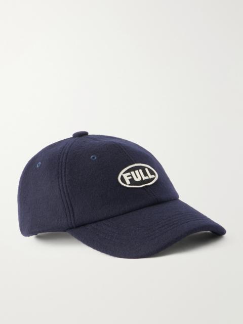 FULLCOUNT Logo-Appliquéd Wool-Blend Cap
