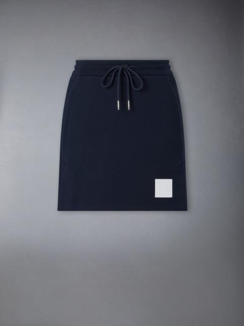 Thom Browne CLASSIC LOOPBACK JERSEY MINI SKIRT
