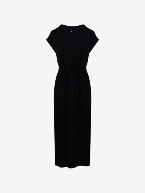 Max Mara belted midi dress