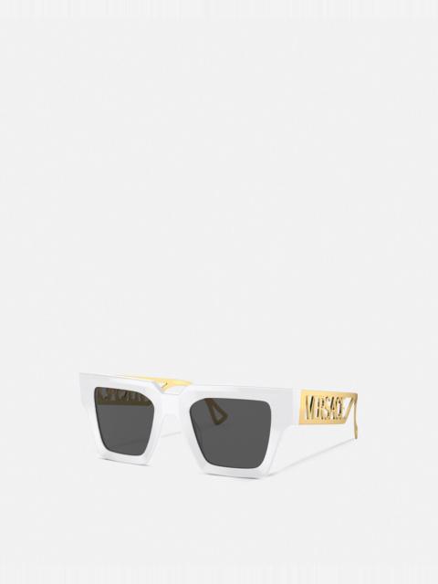 VERSACE 90s Vintage Logo Sunglasses