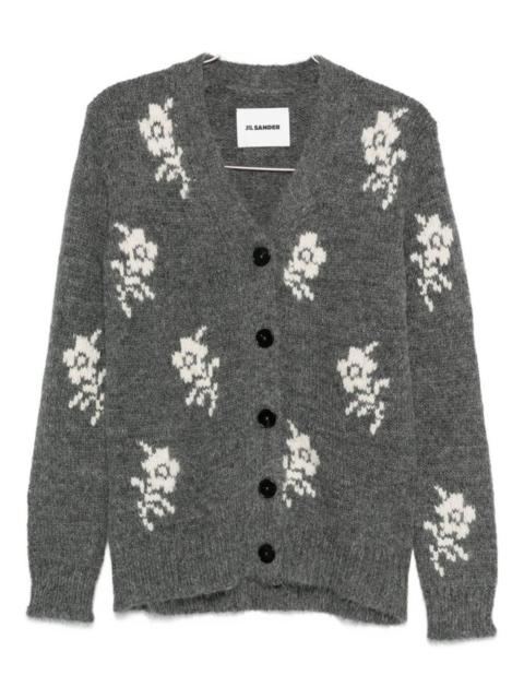 Jil Sander intarsia-knit cardigan