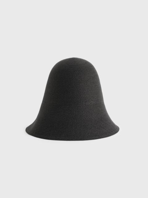 TOTEME Paper sun hat black