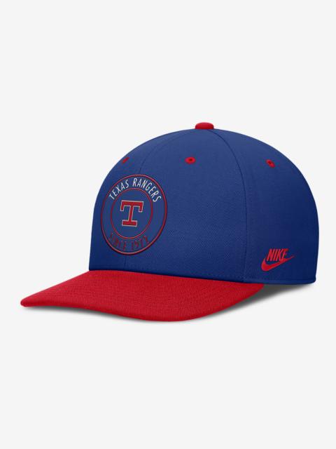 Nike Texas Rangers Cooperstown Pro Men's Nike Dri-FIT MLB Adjustable Hat