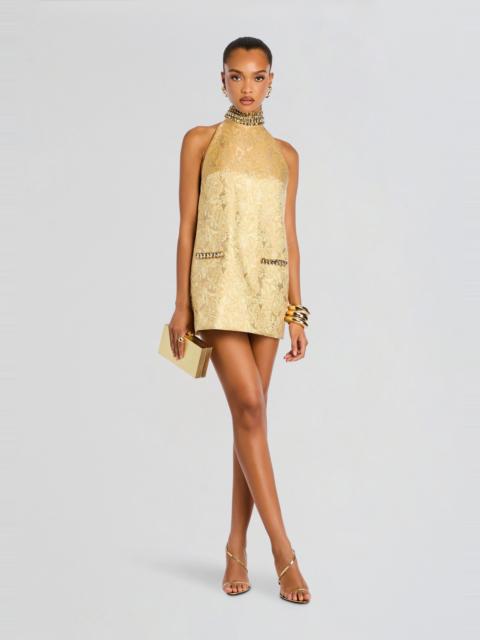 RETROFÊTE LILOU EMBELLISHED DRESS