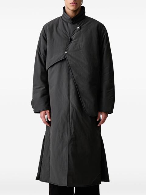 HELIOT EMIL™ asymmetric press-stud coat