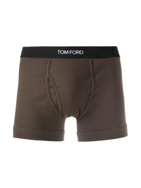 TOM FORD LOGO WAISTBAND BOXERS