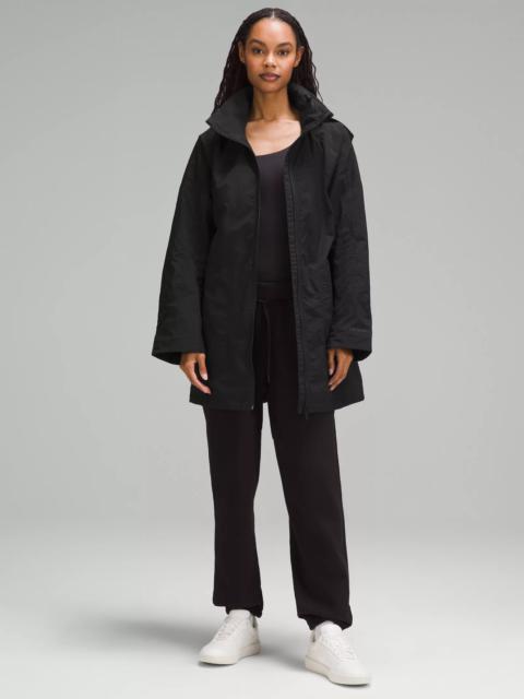 lululemon Hooded Mid-Length Utility Jacket