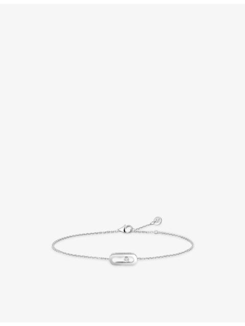 MESSIKA Messika Cares 18ct Gold And 0.01ct Diamond Bracelet
